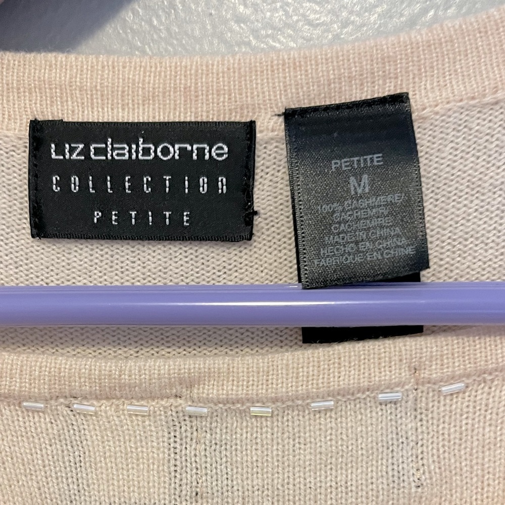 Liz Clairborne cashmere sweater - Picture 3 of 14
